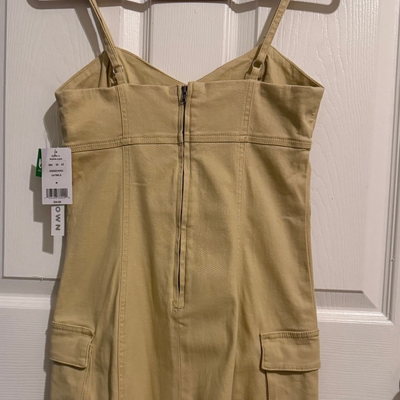 NEW BRAND WITH TAGS JUNIOR'S LOVE FIRE SLEEVES CARGO POCKET TWILL DRESS - Picture 5 of 6